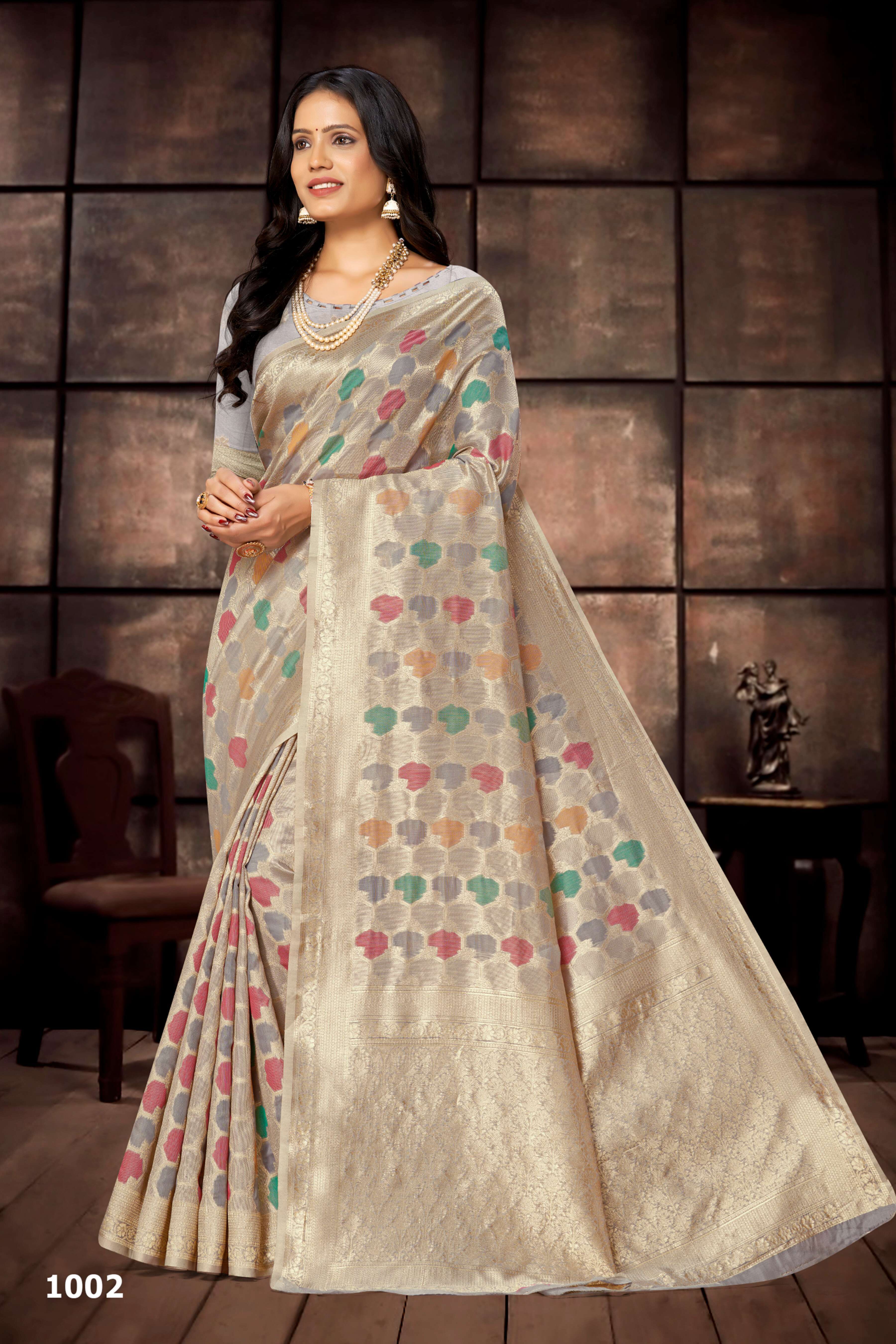 Cotton Silk Saree - Buy Cotton Silk Sarees Online