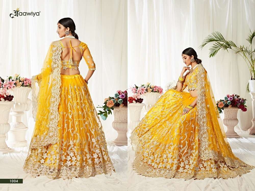 agnilekha 1004 yellow designer party wear look heavy lehenga choli suppliers 1 2024 02 08 15 43 43