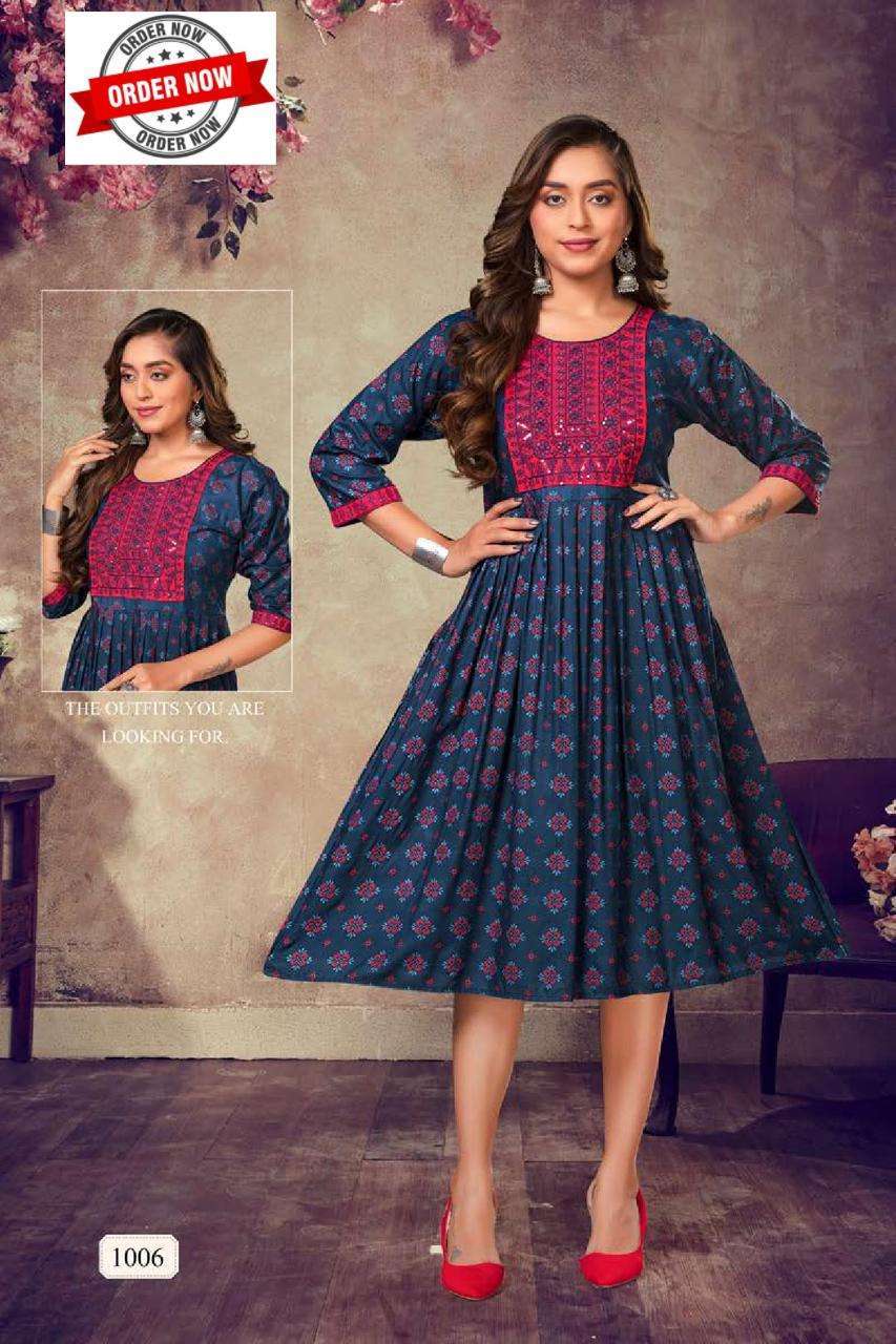 FT NAYRA VOL.1 Wholesale kurti manufacturers in Surat