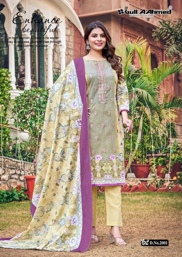 Gull Aahmed Bin Saeed Vol-2 Surat dress material wholesale rate