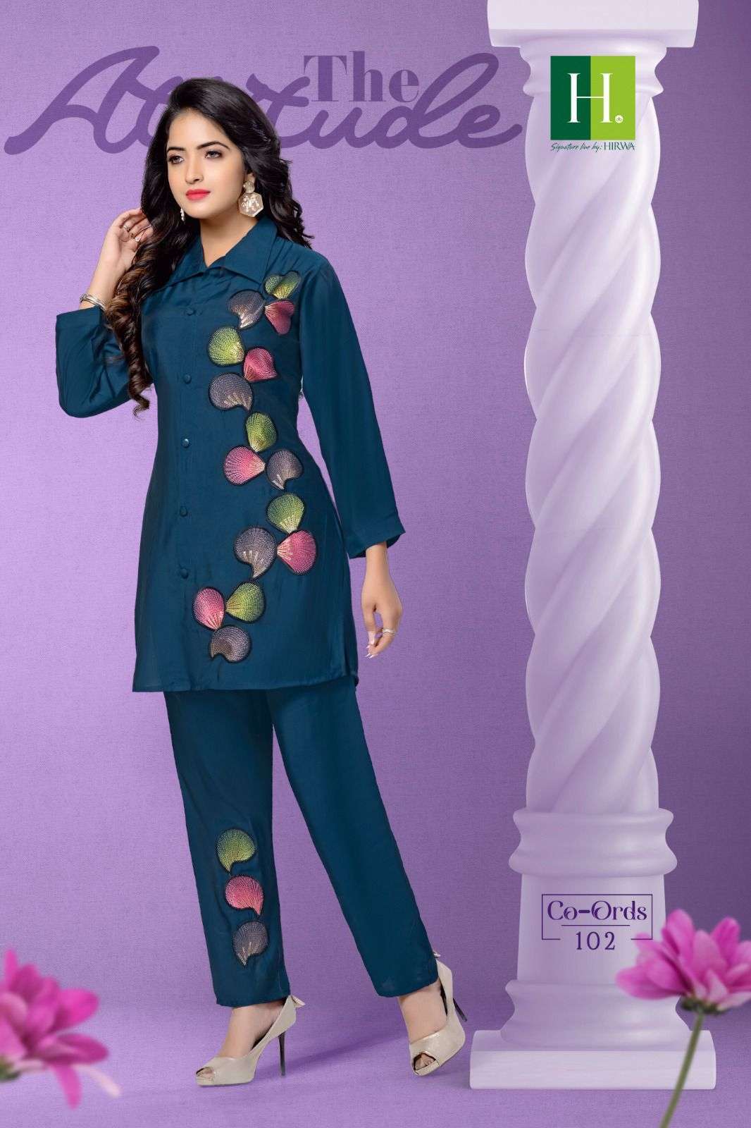 HIRWA Co-Ords Surat kurtis online