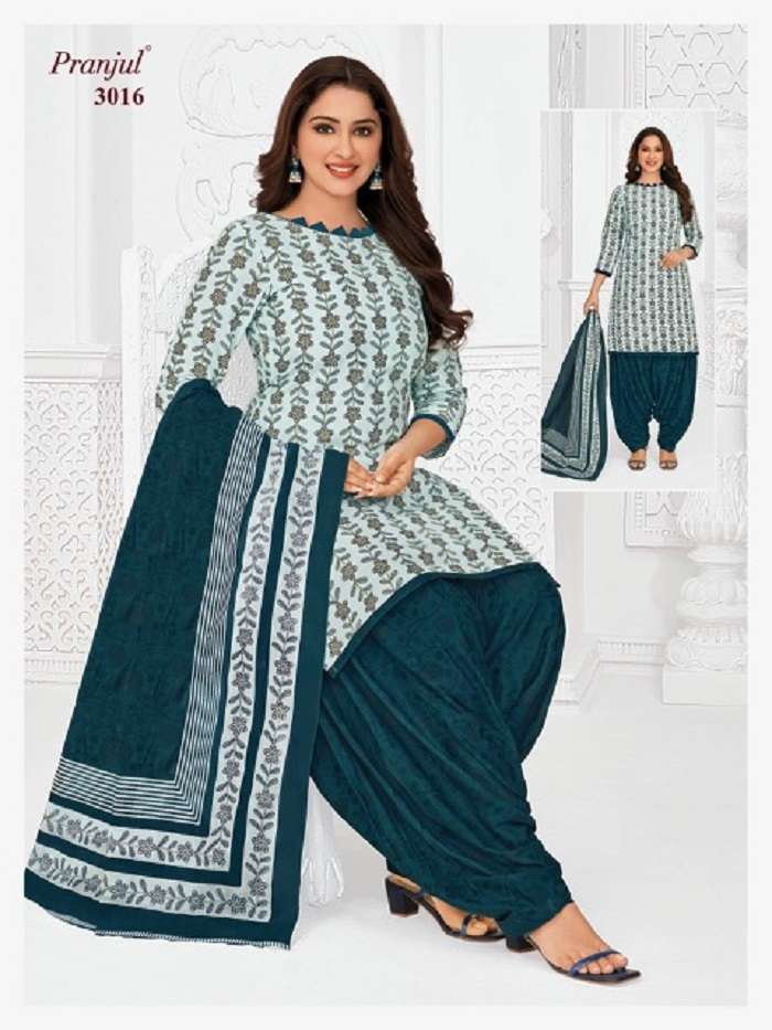 Pranjul Priyanka 20 Printed Cotton Dress Material Catalog - The Ethnic World