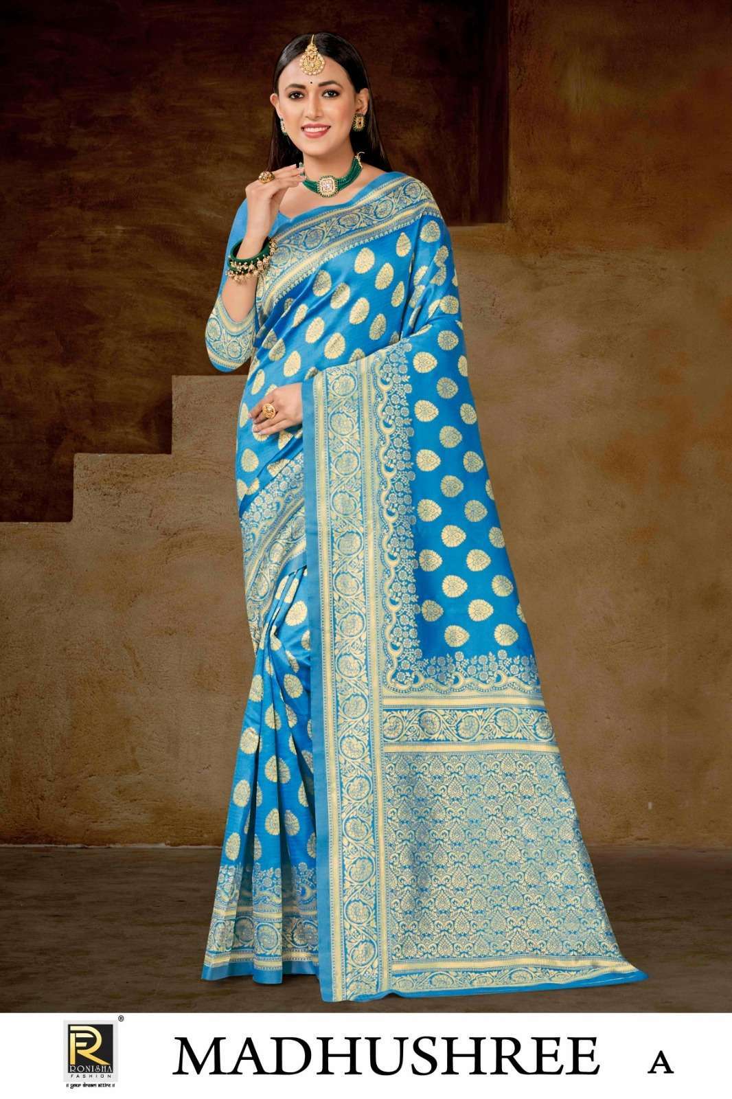 Ronisha Dadi ma Banarasi Silk Designer Saree Wholesale Saree manufacturers  in Surat