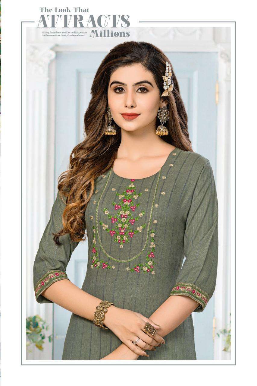 HIRWA KAJAL VOL-2  Kurti wholesale distribution in Mumbai