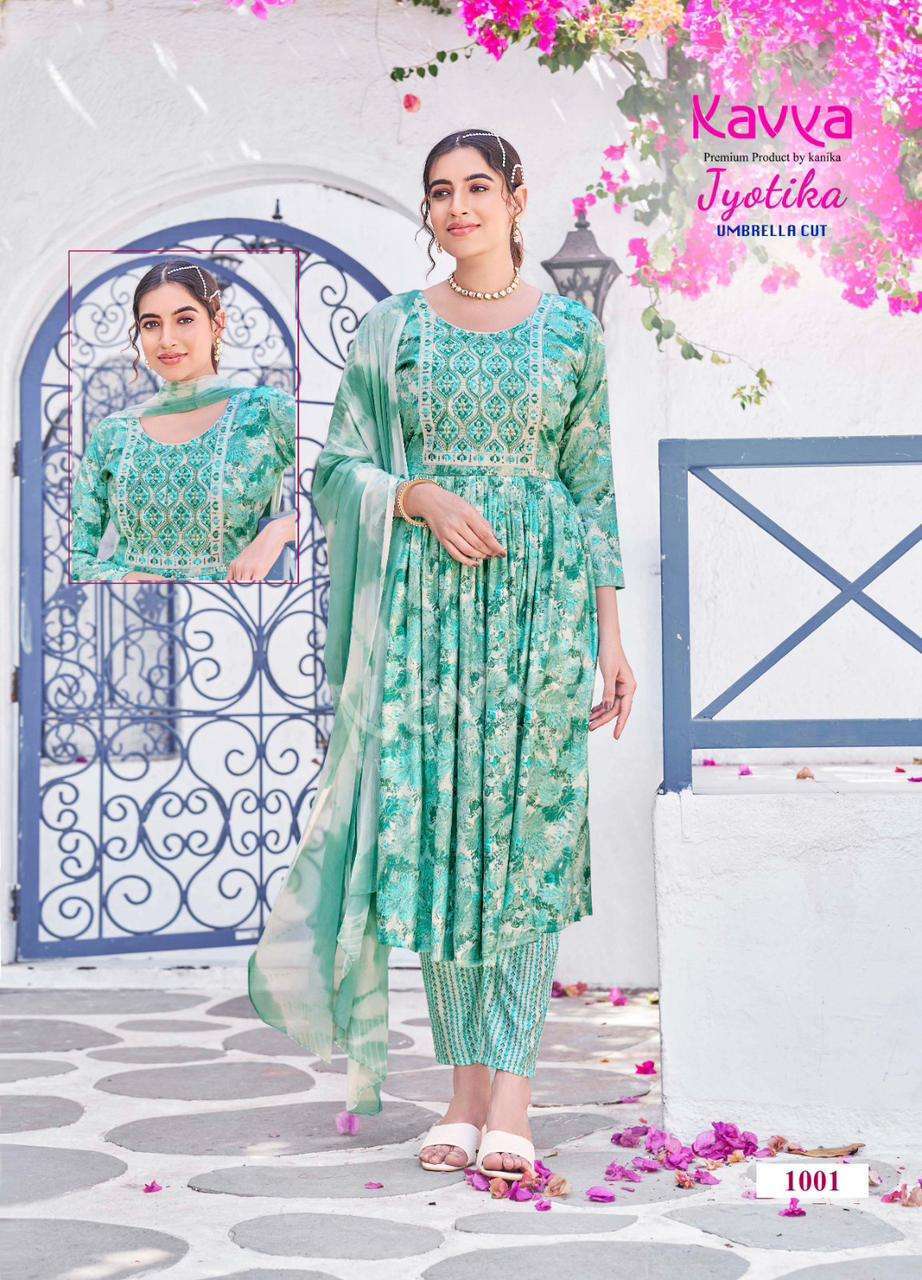 KAVYA JYOTIKA VOL 1  Designer kurtis wholesale in Kolkata