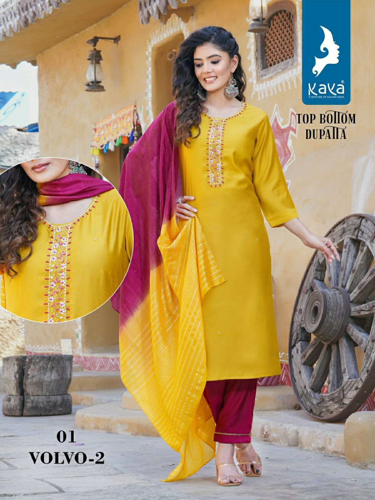 KAYA VOLVO 2 Kurti wholesale shop