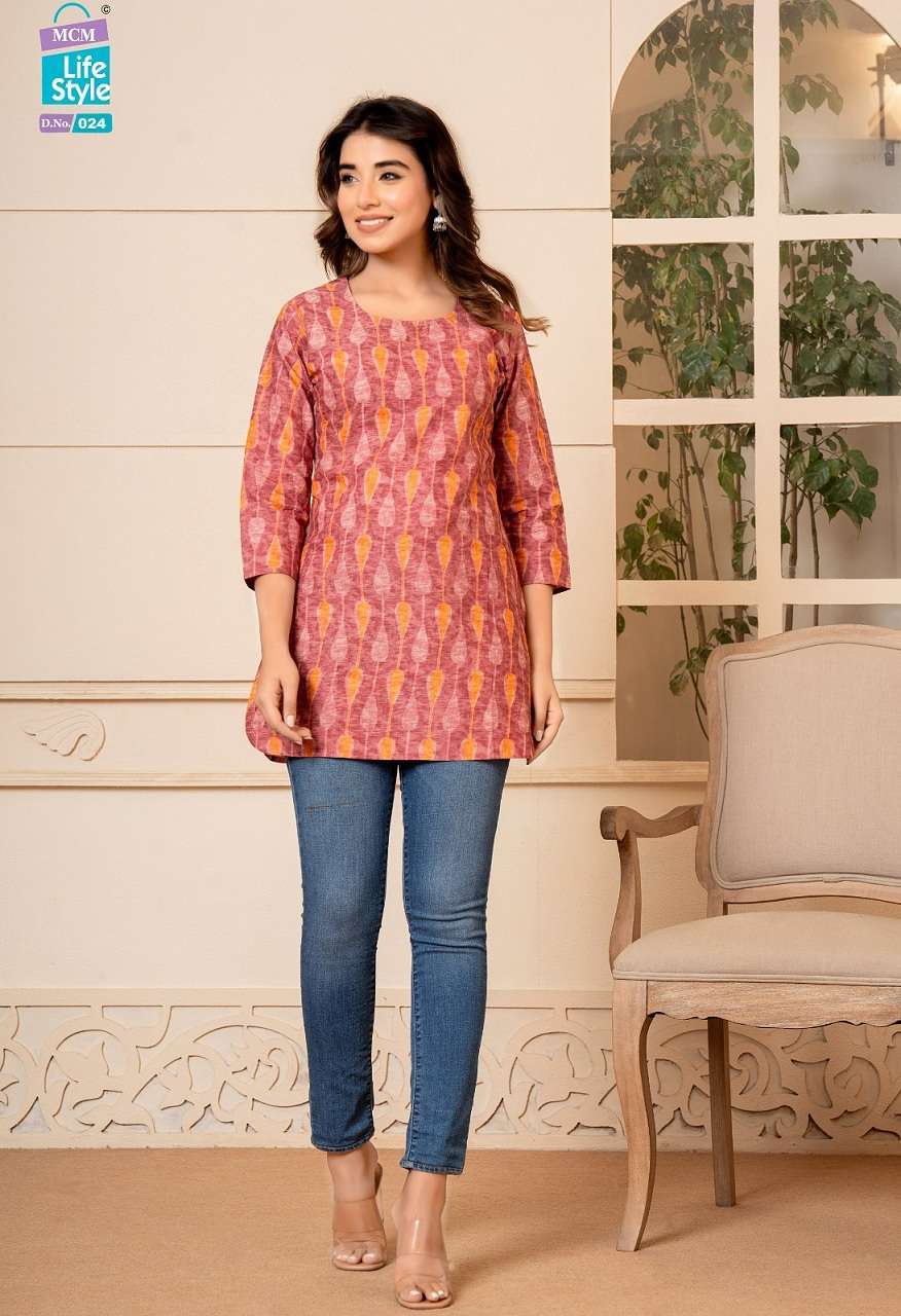 Mcm Kashvi Vol -2 – Short Tops Kurti distributors in Hyderabad