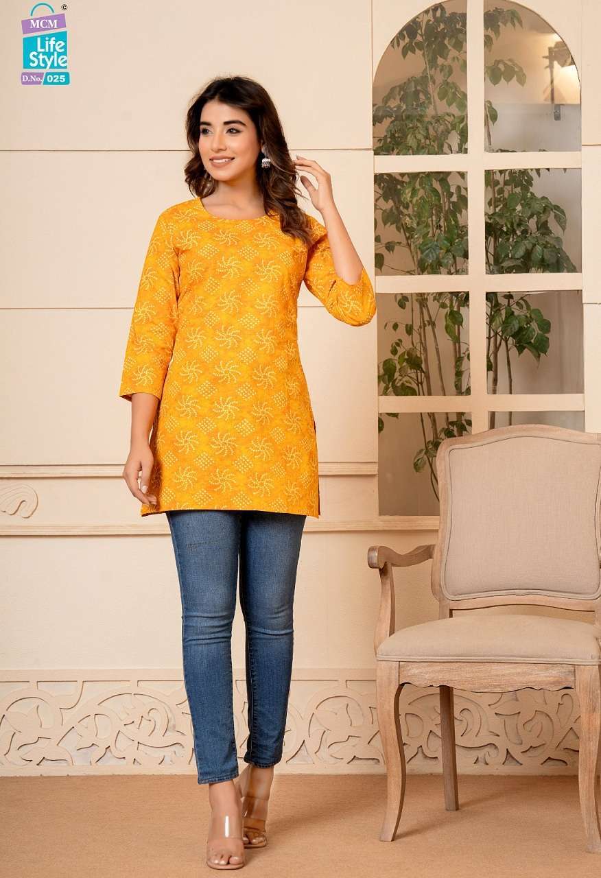 Mcm Kashvi Vol -2 – Short Tops Kurti distributors in Hyderabad