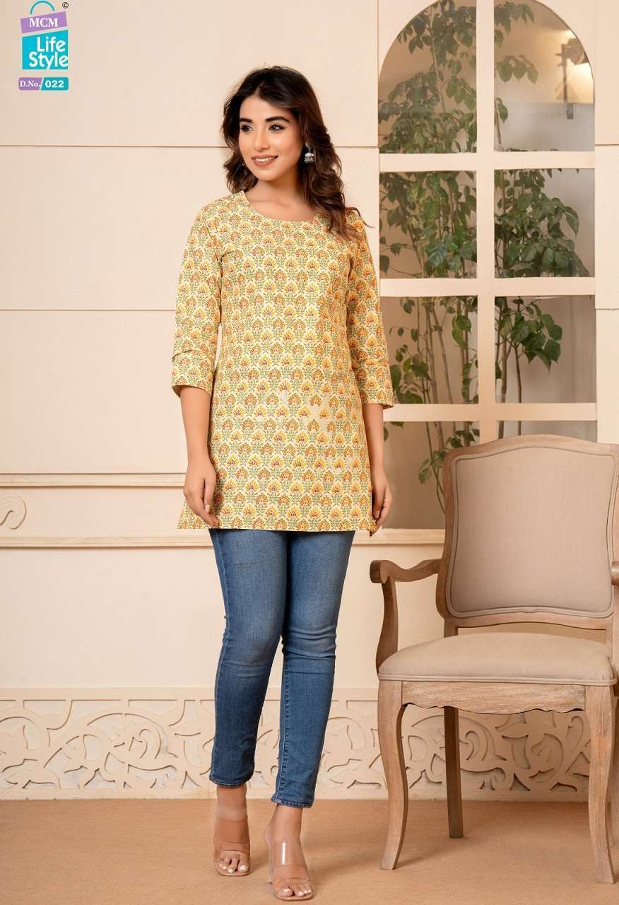 Mcm Kashvi Vol -2 – Short Tops Kurti distributors in Hyderabad