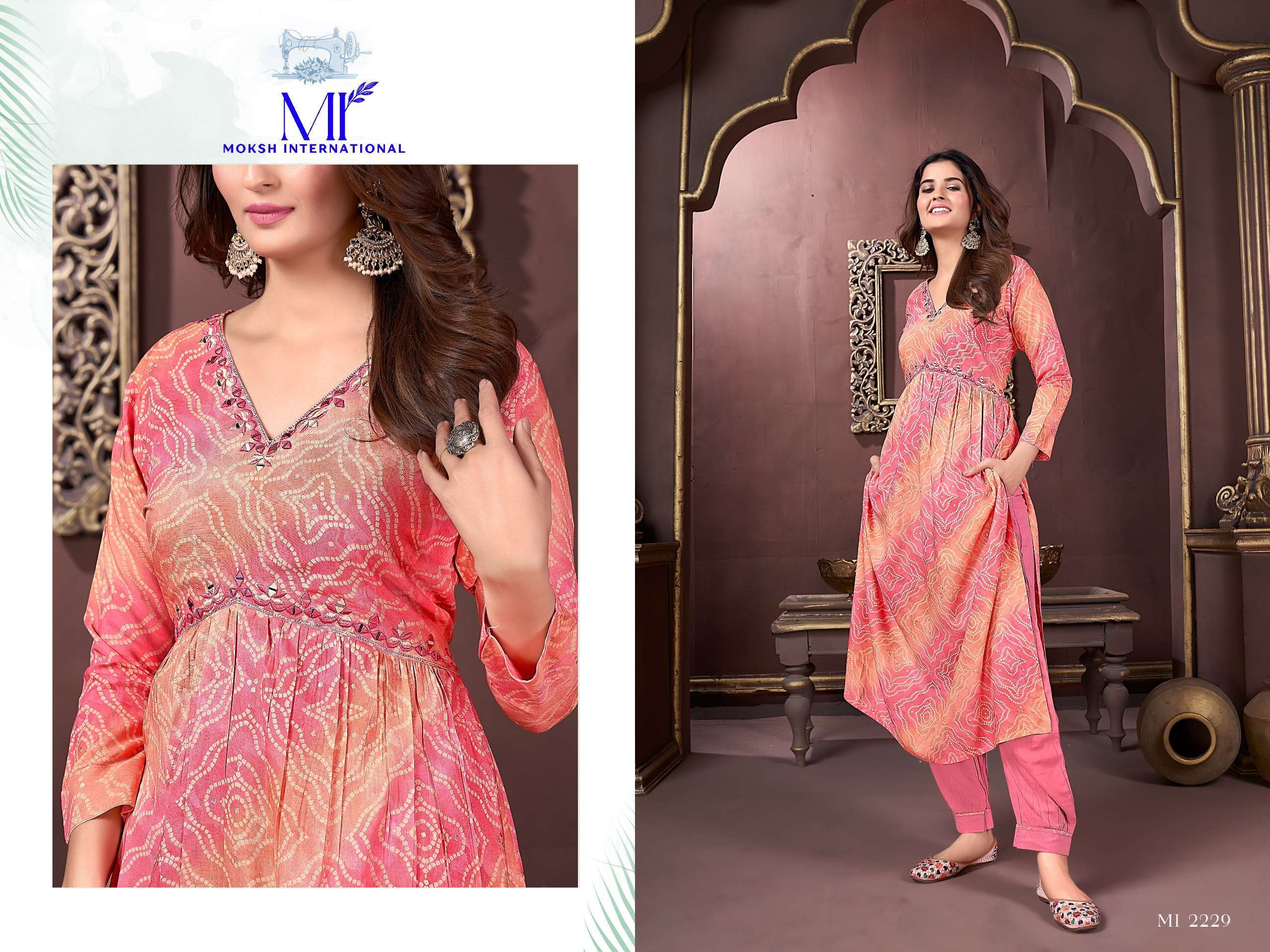 MOKSH INTERNATIONAL Afgani Alia Vol - 2 Nagpur chikankari kurti wholesalers