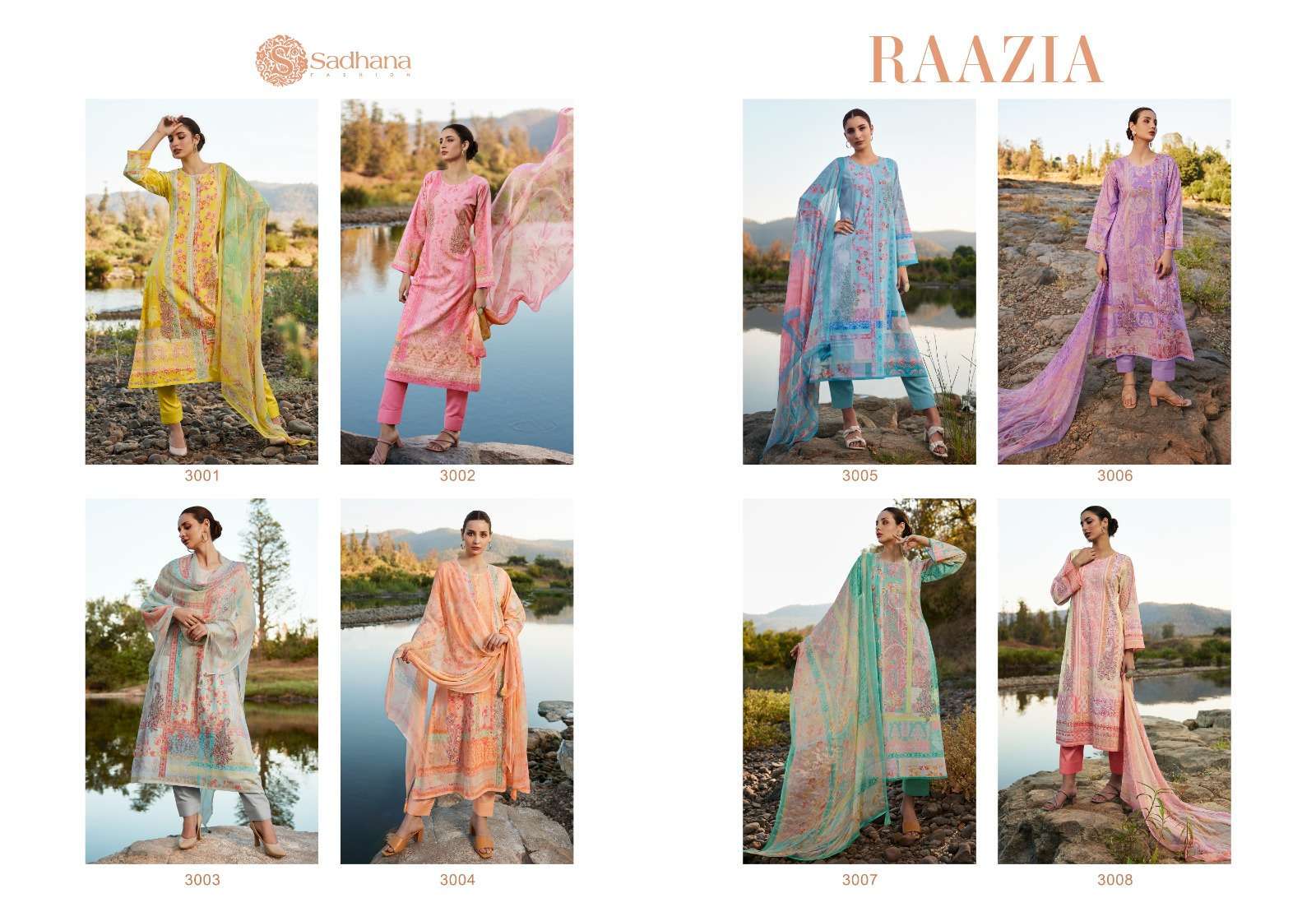 SADHANA FASHION RAAZIA Pakistani ethnic wear wholesale market in Nagpur