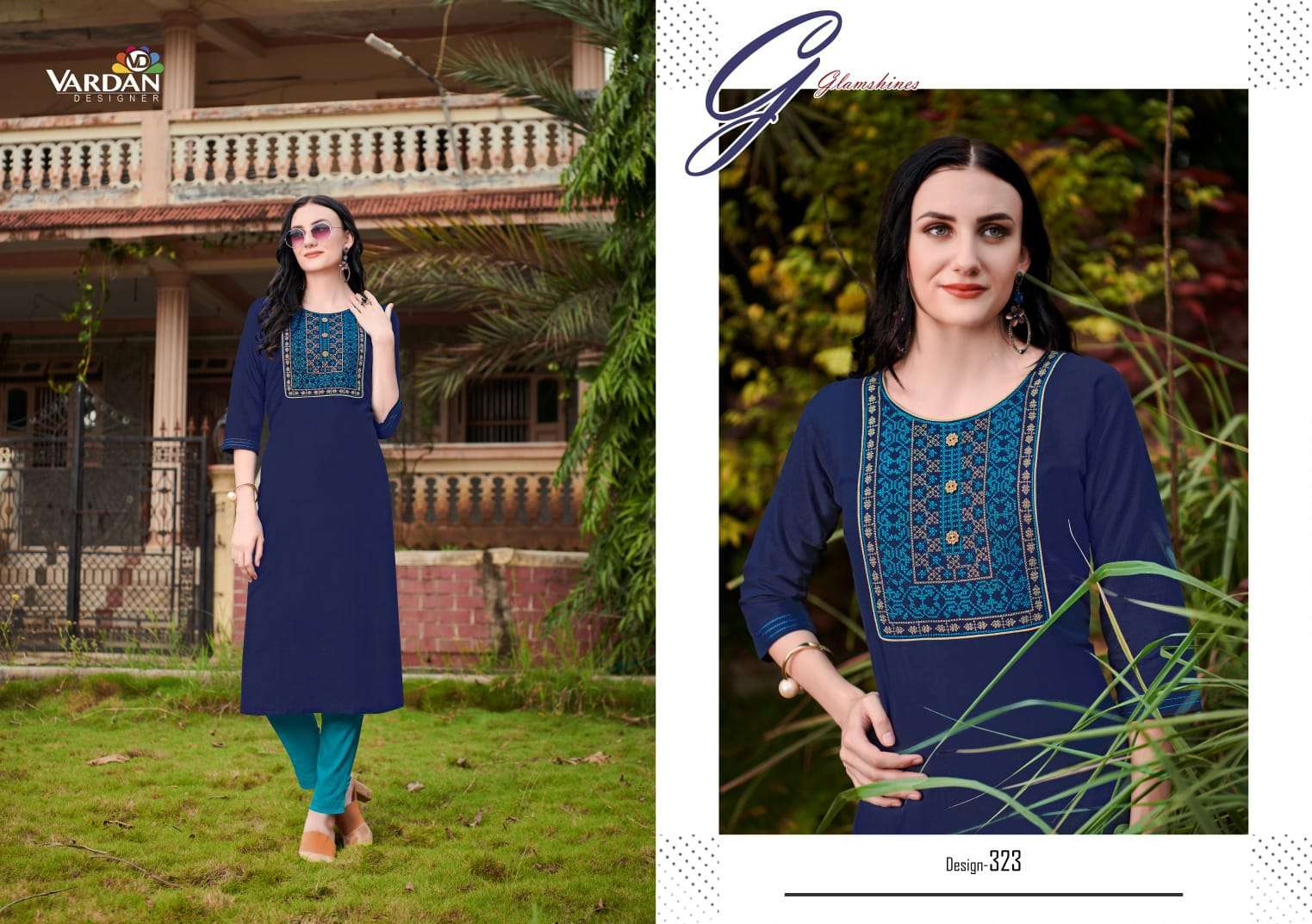 Vardan Designer Cloud Vol-2  Kurti manufacturers in Zaveri Bazaar Mumbai 