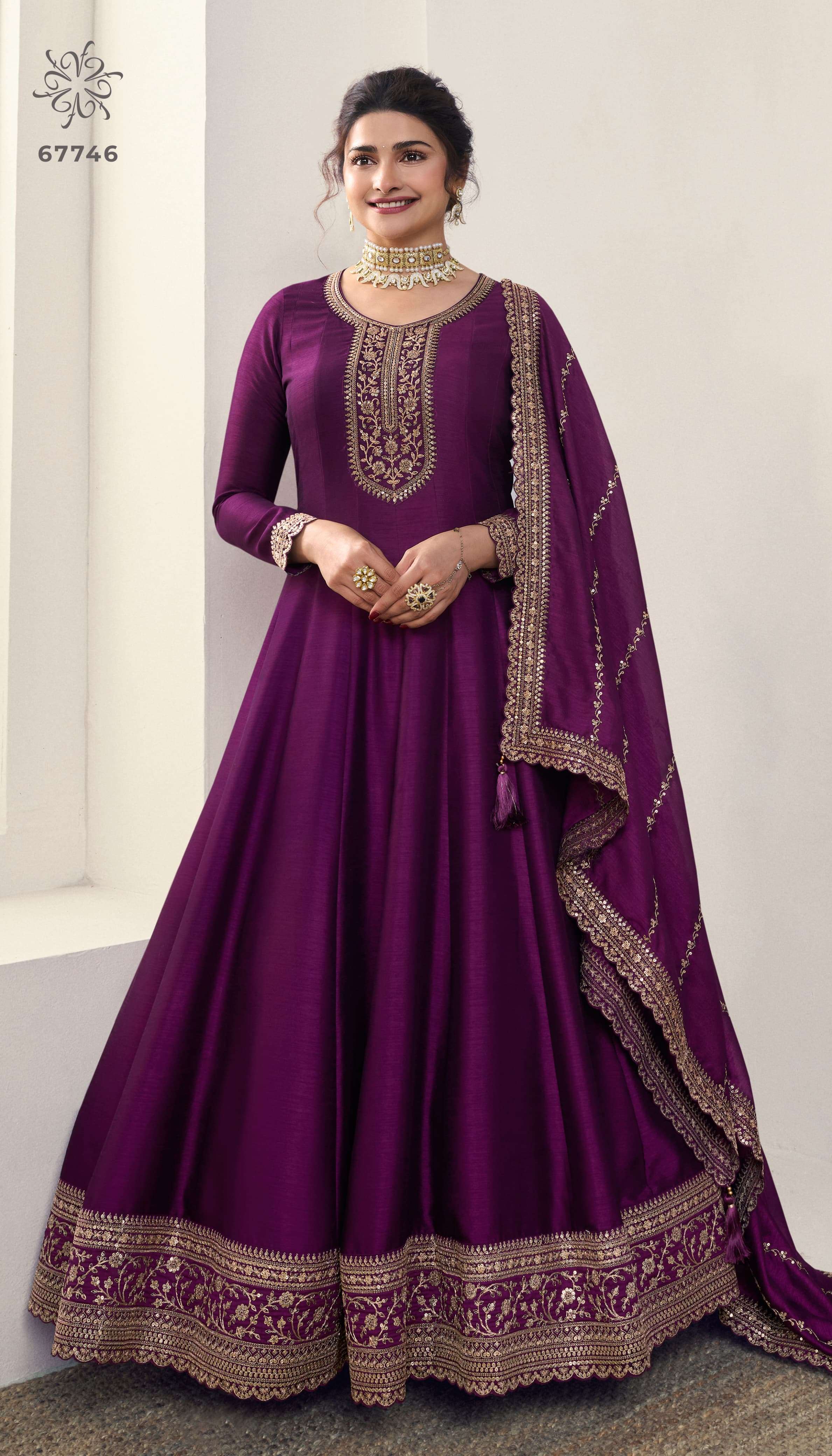 Vinay Kuleesh Aaliya 2 Georgette Embroidered Pakistani Salwar Kameez in Mumbai