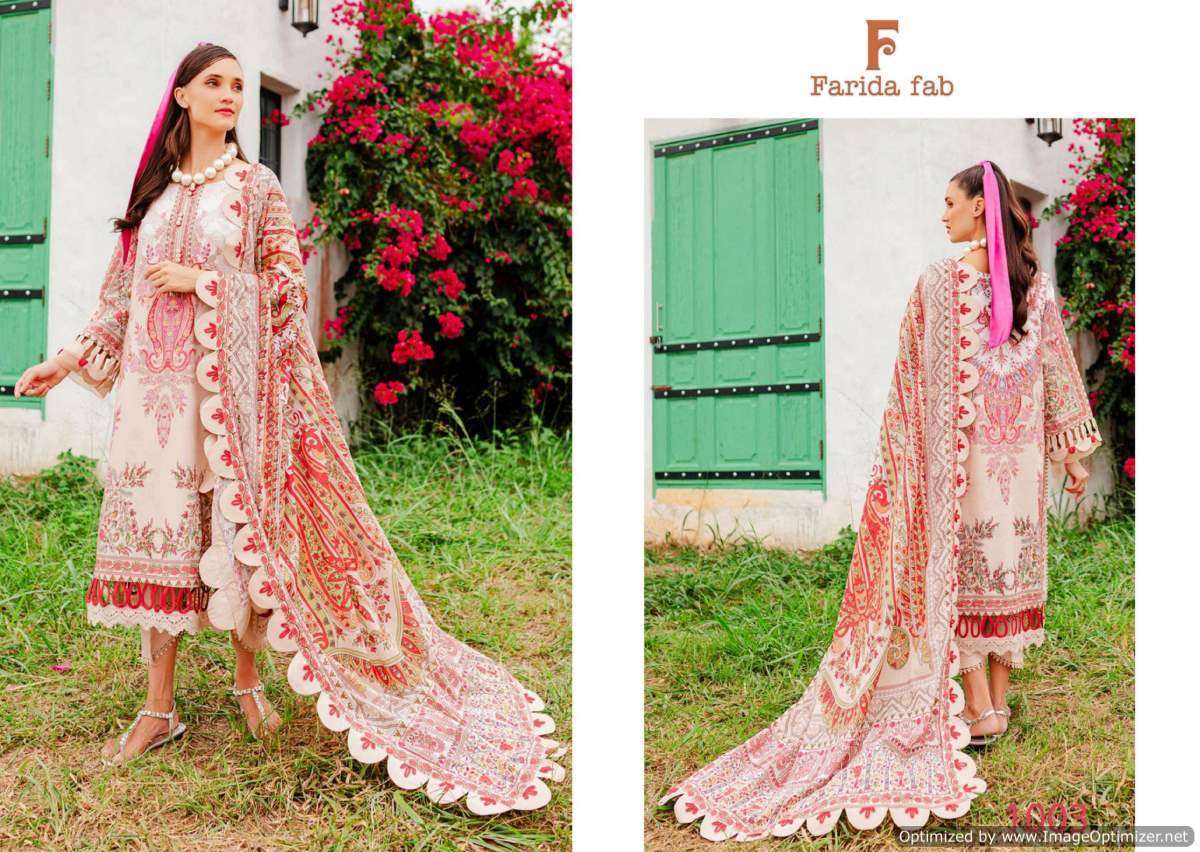 Arihant Farida Fab Vol-1 Designer dress materials wholesale in Hyderabad