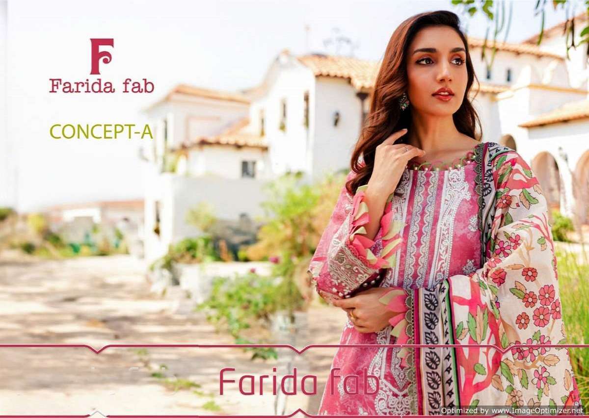 Arihant Farida Fab Vol-1 Designer dress materials wholesale in Hyderabad