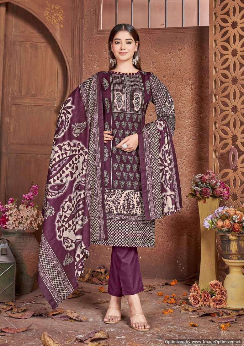 Nafisa Esra Vol-5 Cotton Silk dress materials in Mumbai