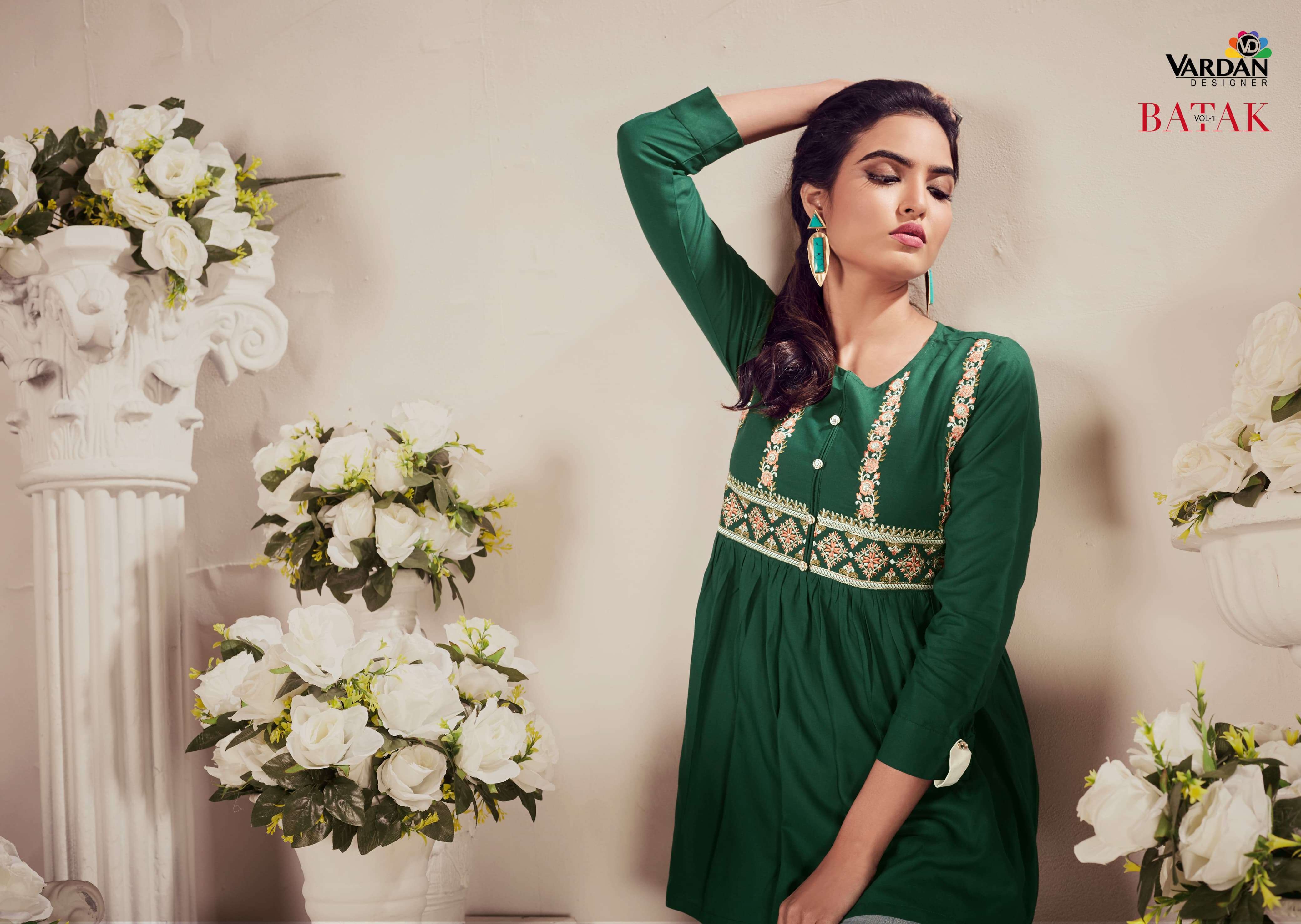 Vardan Designer BATAK- Vol- 1 Kurti market in Hyderabad