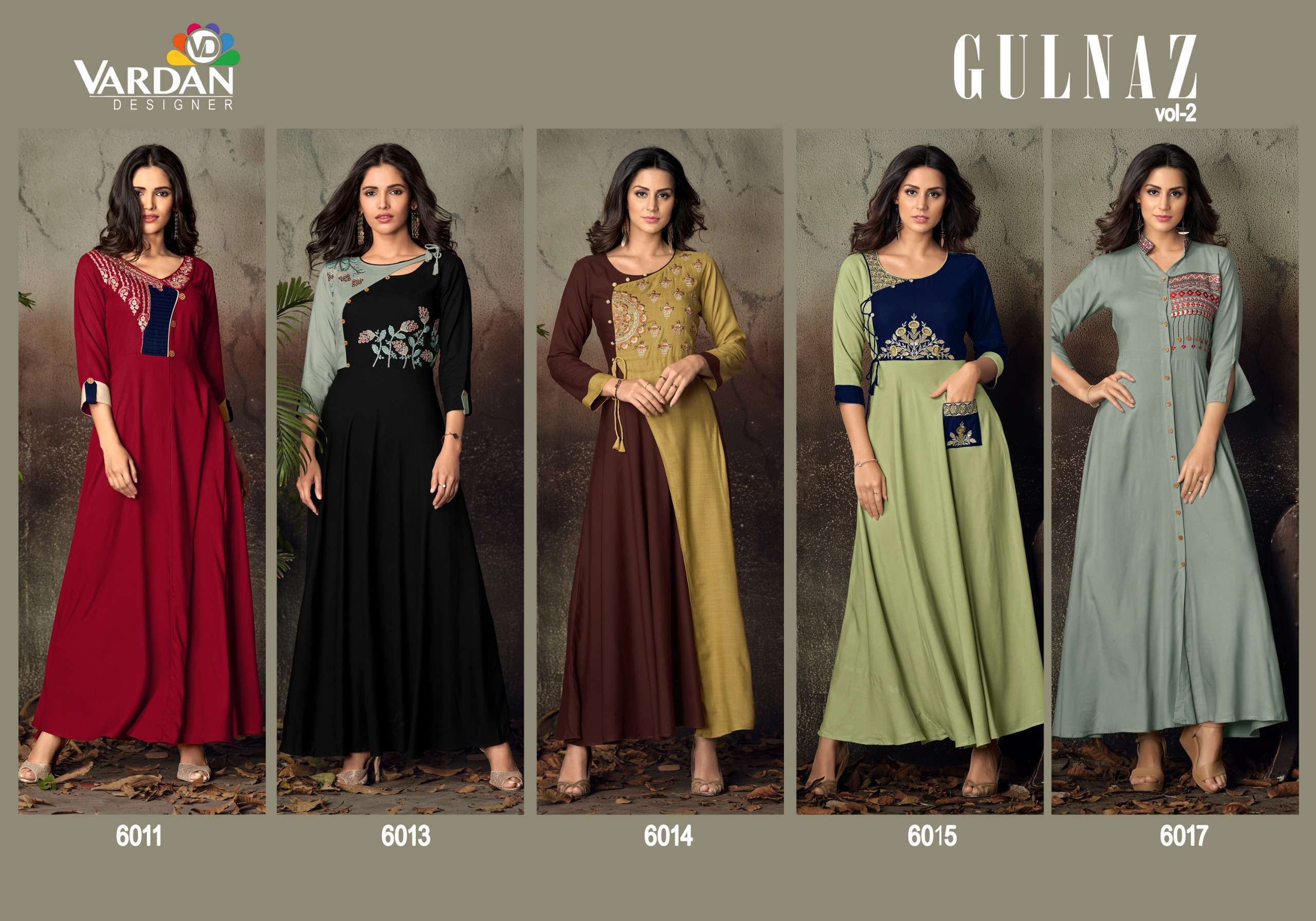 Vardan Designer Gulnaz Vol- 2 Kurti exporters in Bangalore