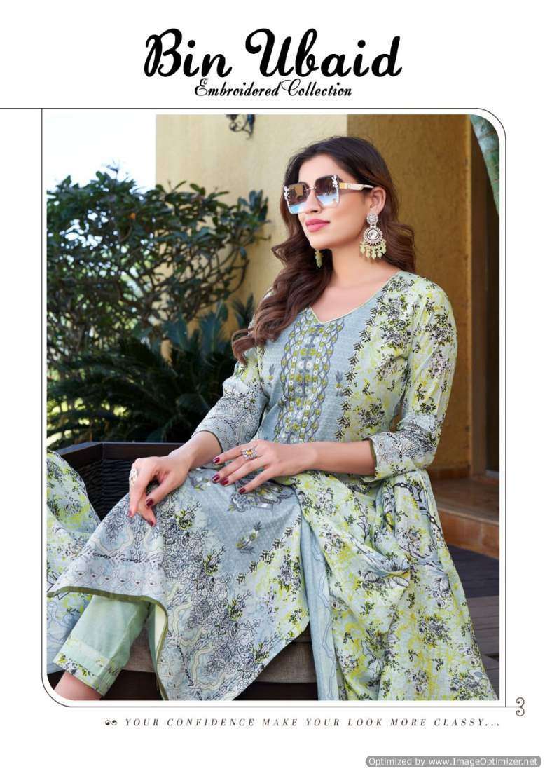 Al Karam Bin Ubaid Vol-2 Cotton dress material online