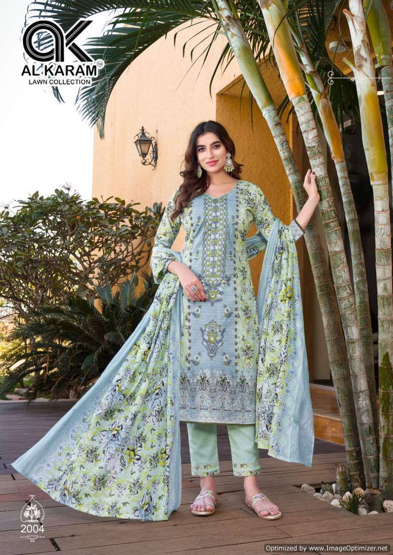 Al Karam Bin Ubaid Vol-2 Cotton dress material online