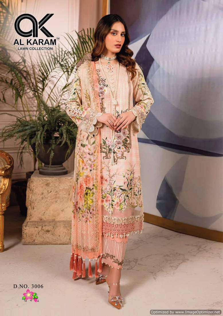 Al Karam Florence Vol-3 Dress material wholesalers in Kolkata