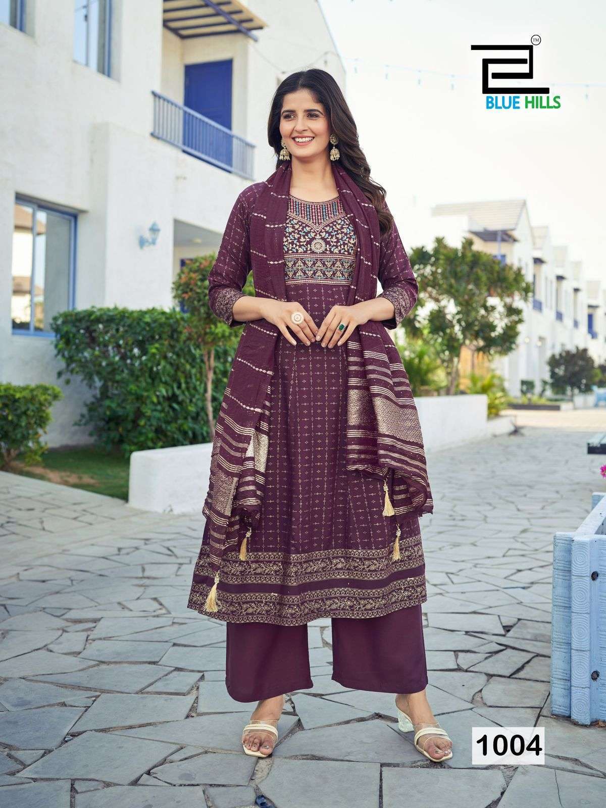 BLUE HILLS Muskan Embroidered Kurtis wholesale in Bangalore