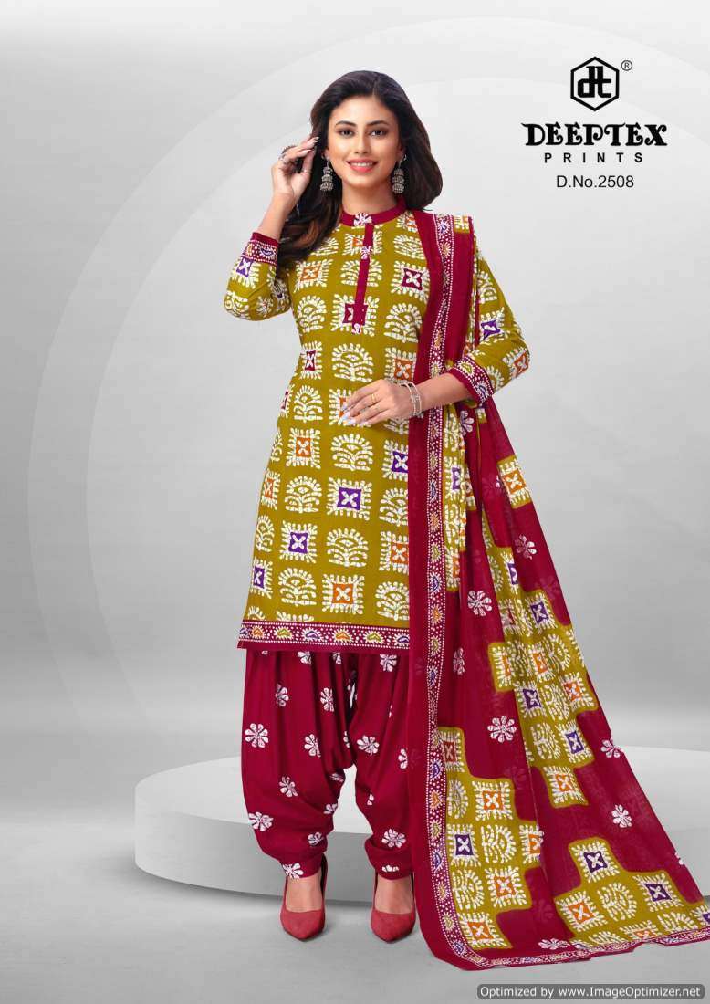 Deeptex Batic Plus Vol-25 Designer dress materials in Bangalore