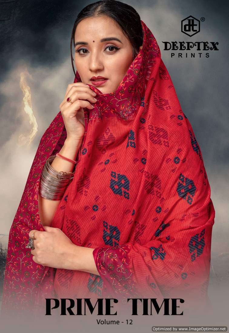 Deeptex Prime Time Vol-12 – Cotton Bulk Sarees online