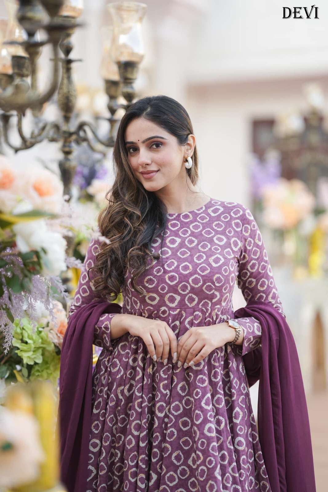 Devi Vol 2 Gown  Kurti exporters in Kolkata