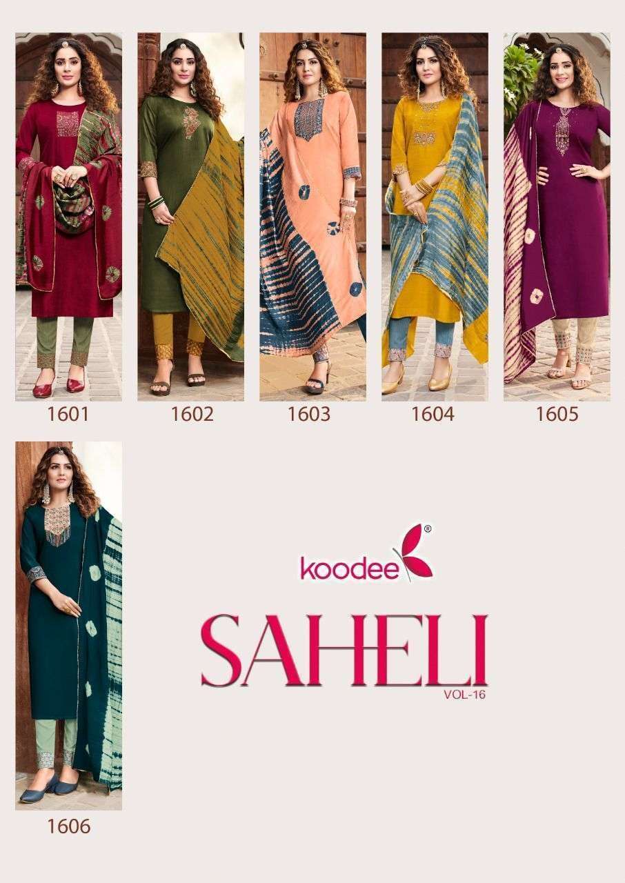 KOODEE Saheli -16 Designer Kurtis in Kolkata