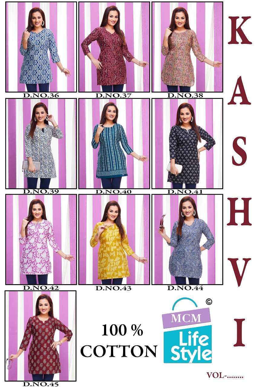 Mcm Kashvi Vol-3 Wholesale Kurti suppliers in Bangalore