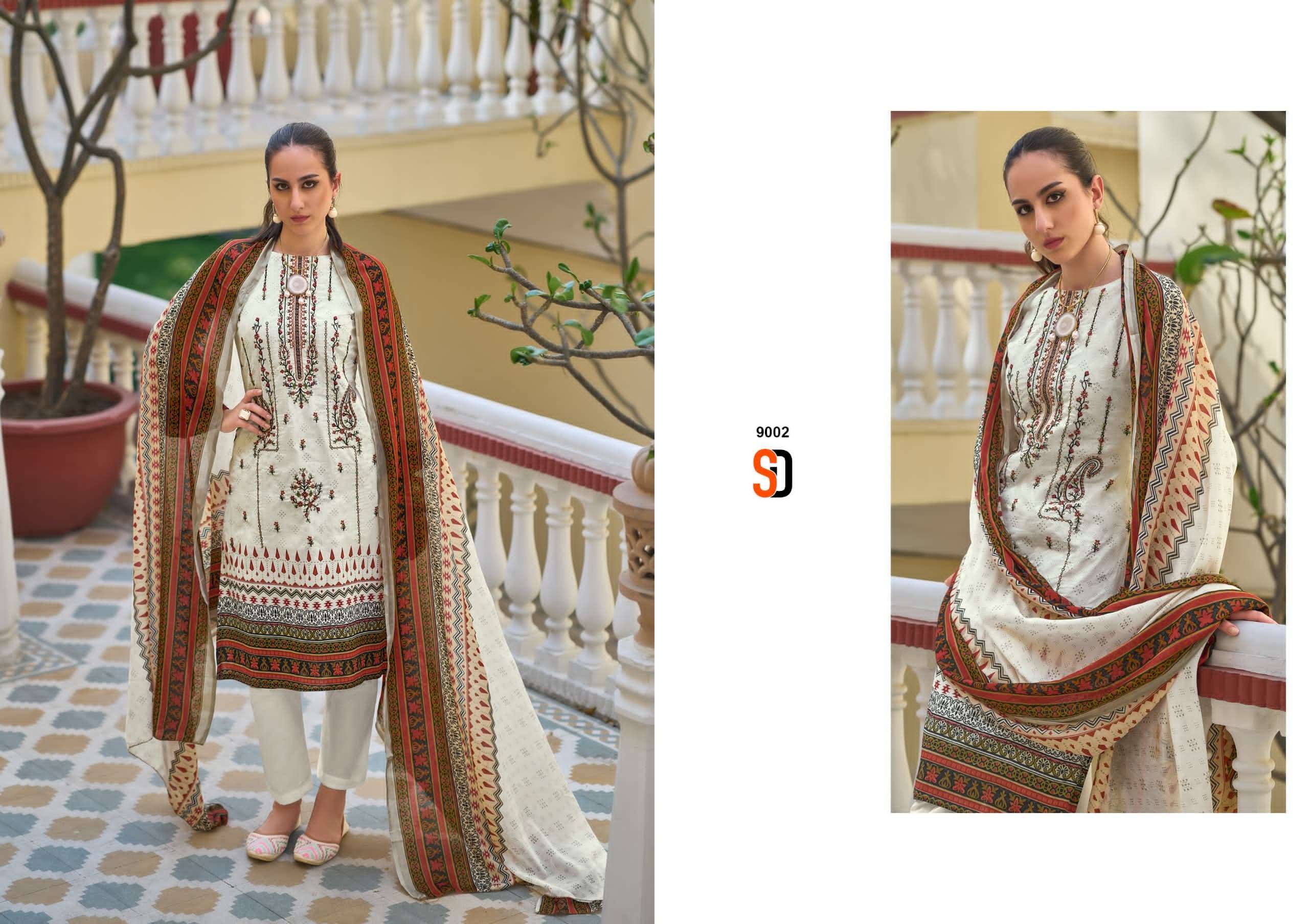 Shraddha Bin Saeed Lawn Collection Vol 9 Pakistani formal suits in Bangalore