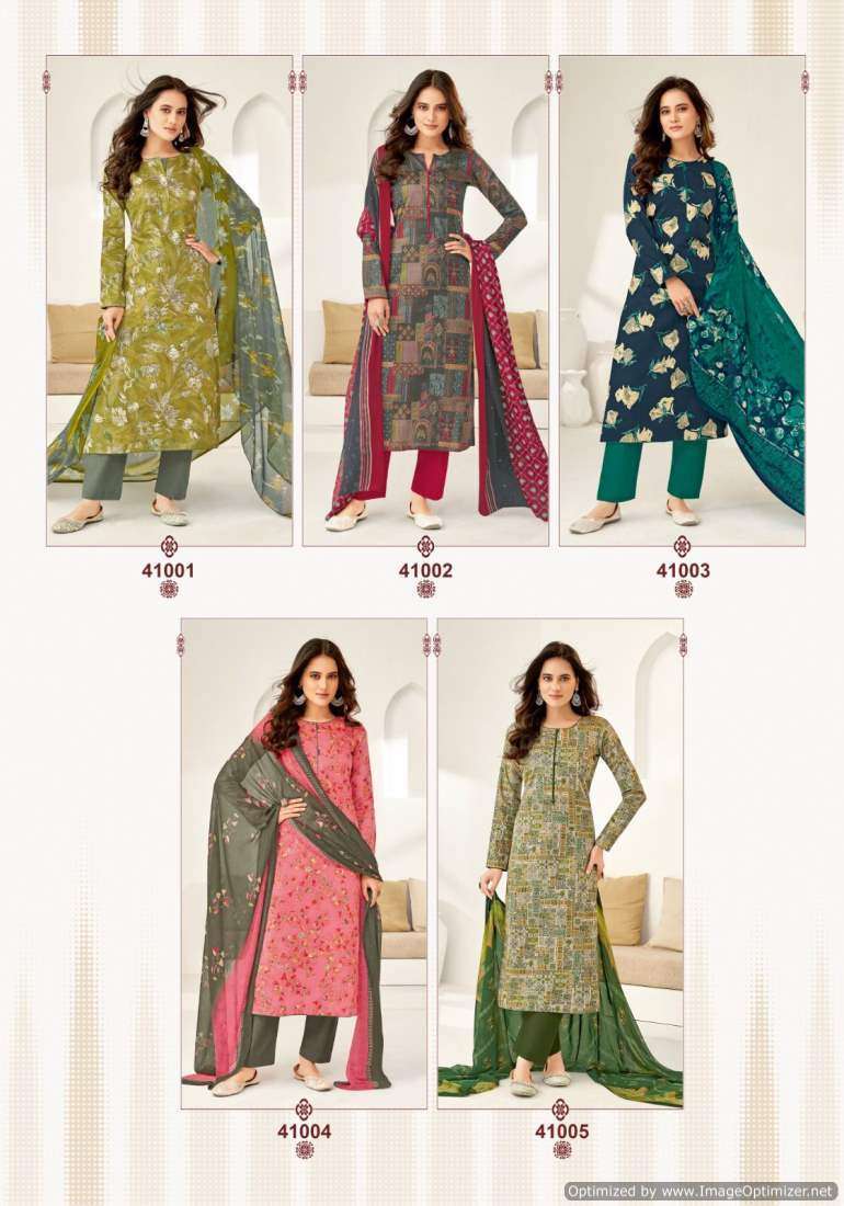 Suryajyoti Naishaa Vol-41 Wholesale dress material shops in Surat