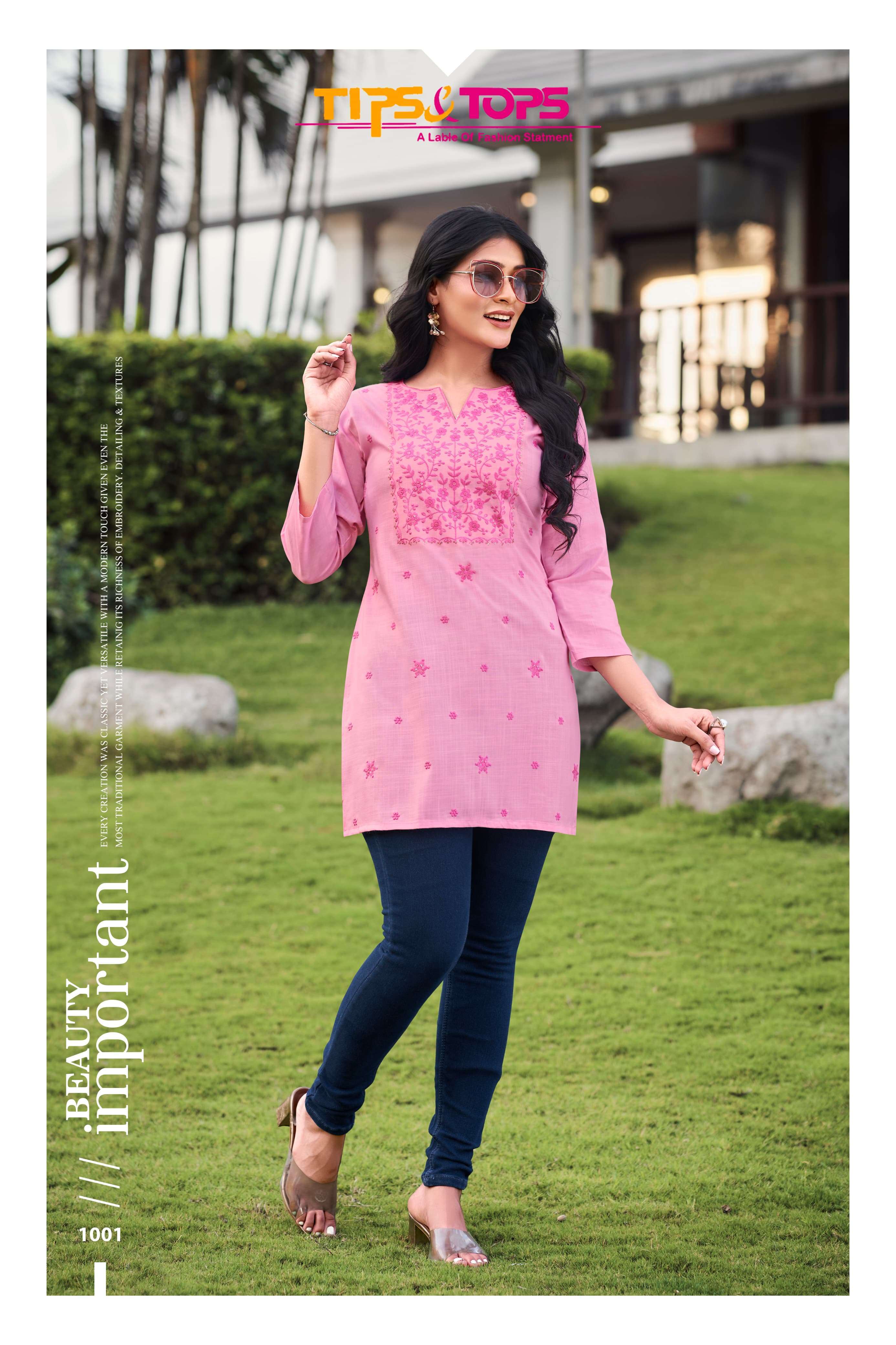 TIPS & TOPS COLORS VOL 03 Wholesale Kurtis market in Surat