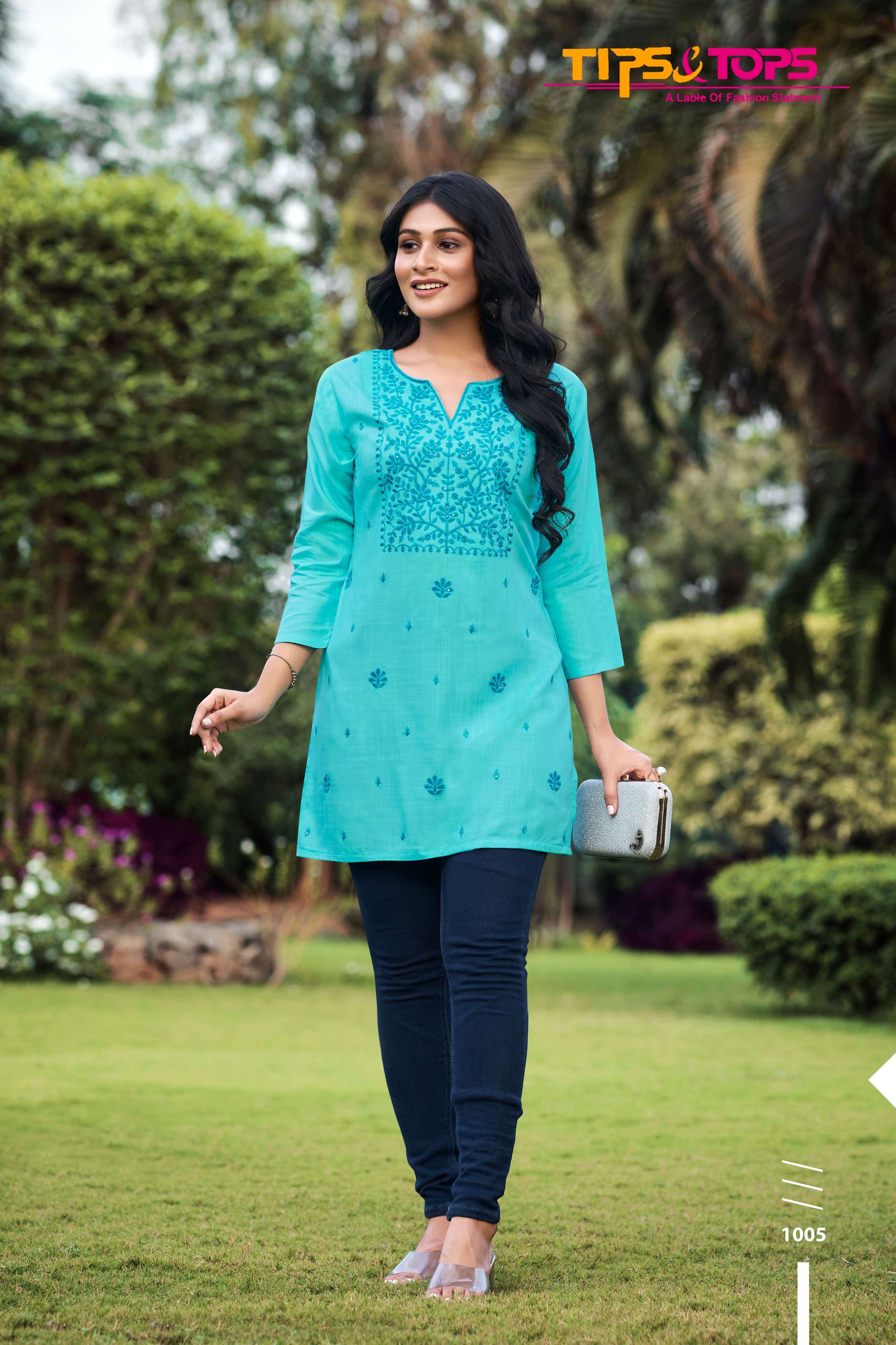 TIPS & TOPS COLORS VOL 03 Wholesale Kurtis market in Surat