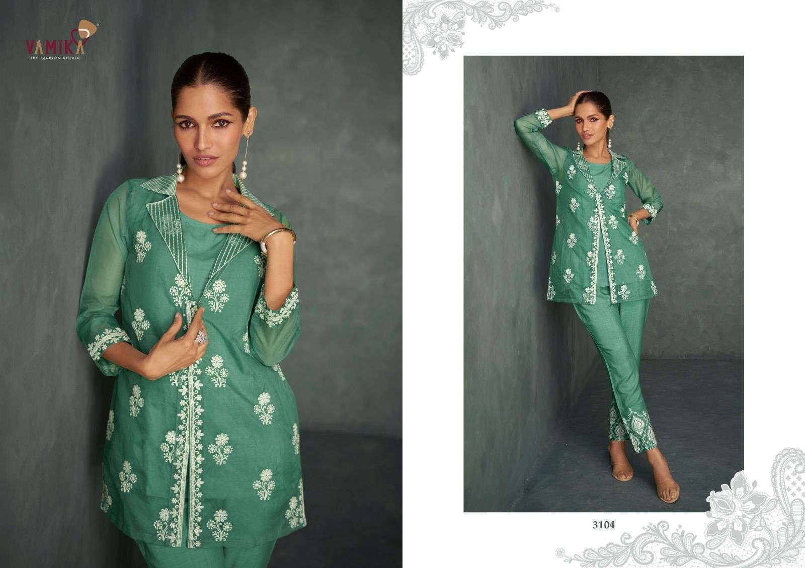 Vamika Rabya Vol-1 Co-Ord Set Kurti wholesale distributors