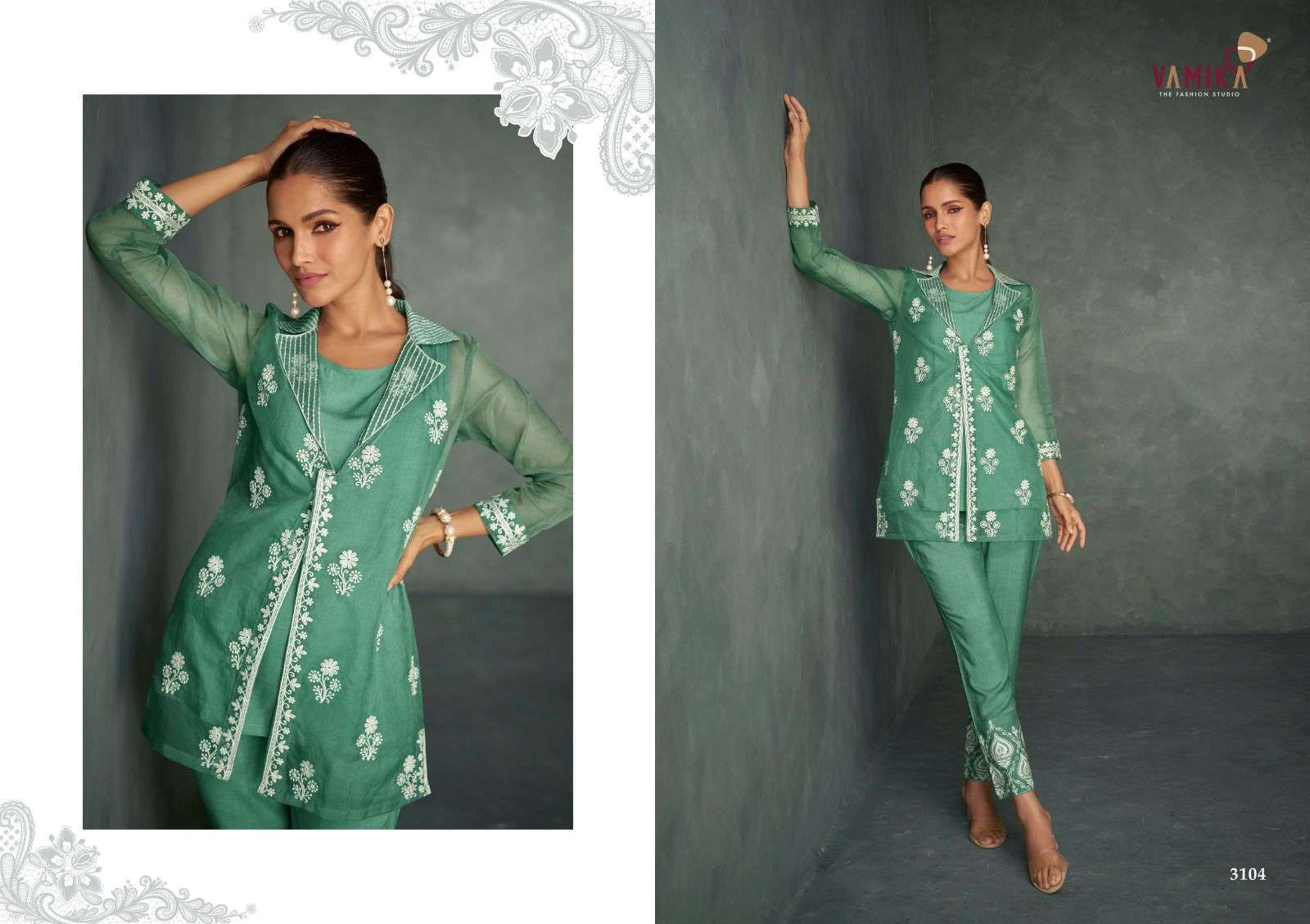 Vamika Rabya Vol-1 Co-Ord Set Kurti wholesale distributors