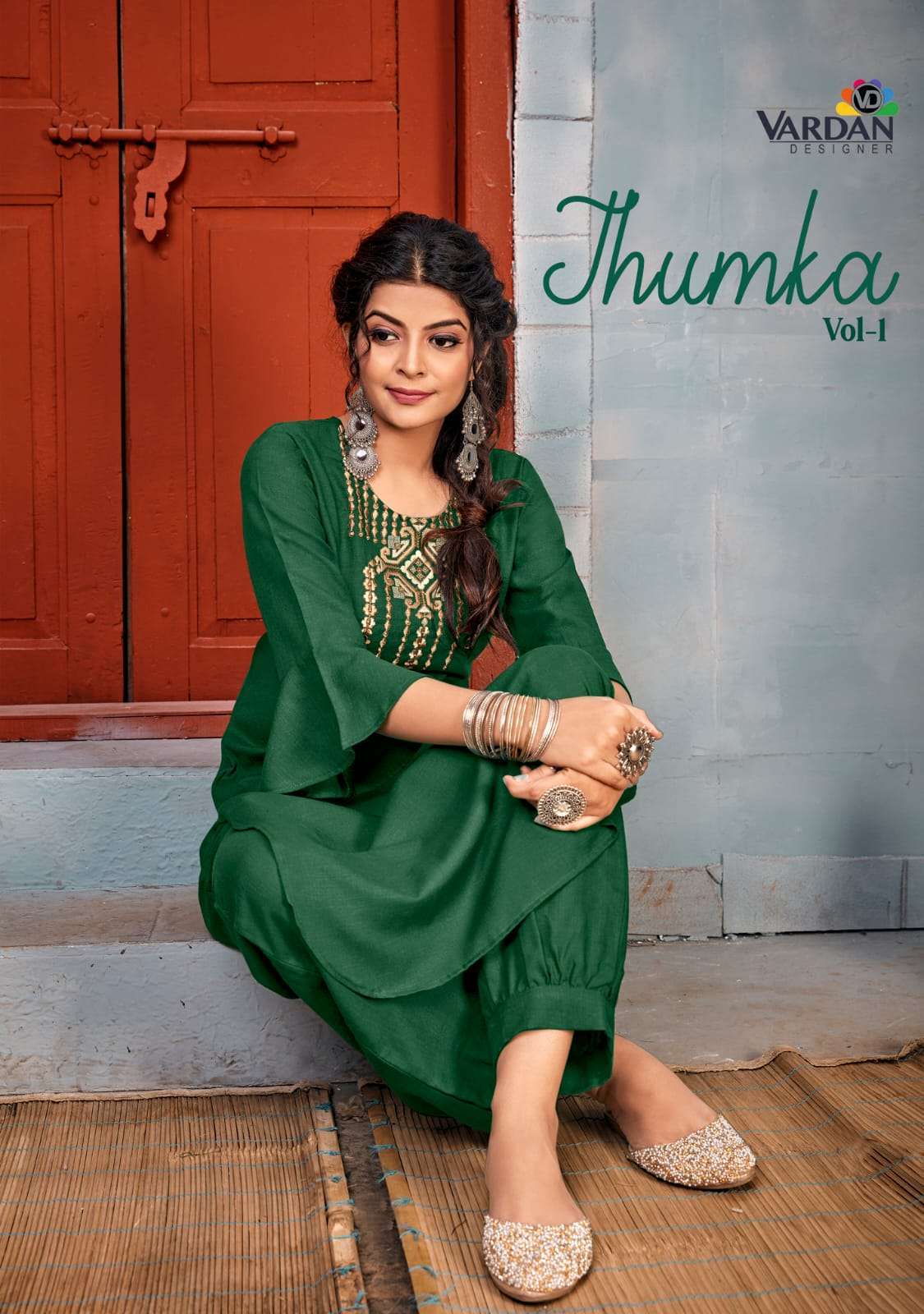 Vardan Designer Jhumka- Vol- 1 Casual Kurtis wholesale in Bangalore