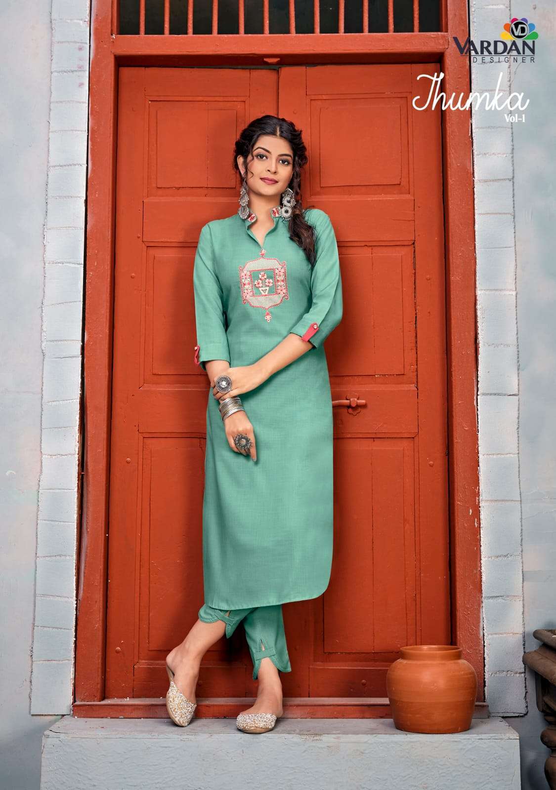 Vardan Designer Jhumka- Vol- 1 Casual Kurtis wholesale in Bangalore