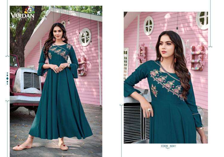 Vardan Designer Ravia Vol-1 Kurti manufacturers in Mumbai