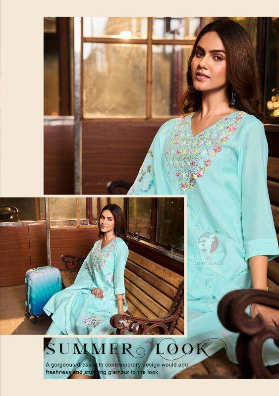 Anju Fabrics Chandani Vol -3 Wholesale Kurti suppliers in Mumbai