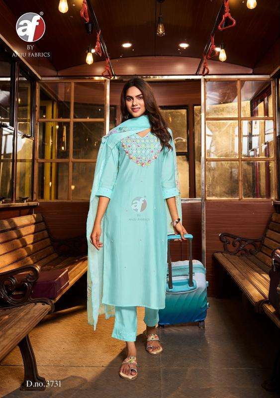 Anju Fabrics Chandani Vol -3 Wholesale Kurti suppliers in Mumbai