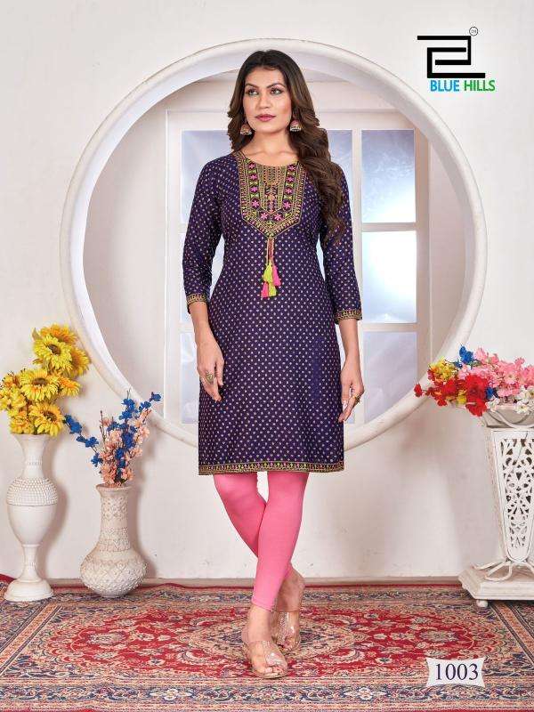 BLUE HILLS Priya Surat Kurtis for sale