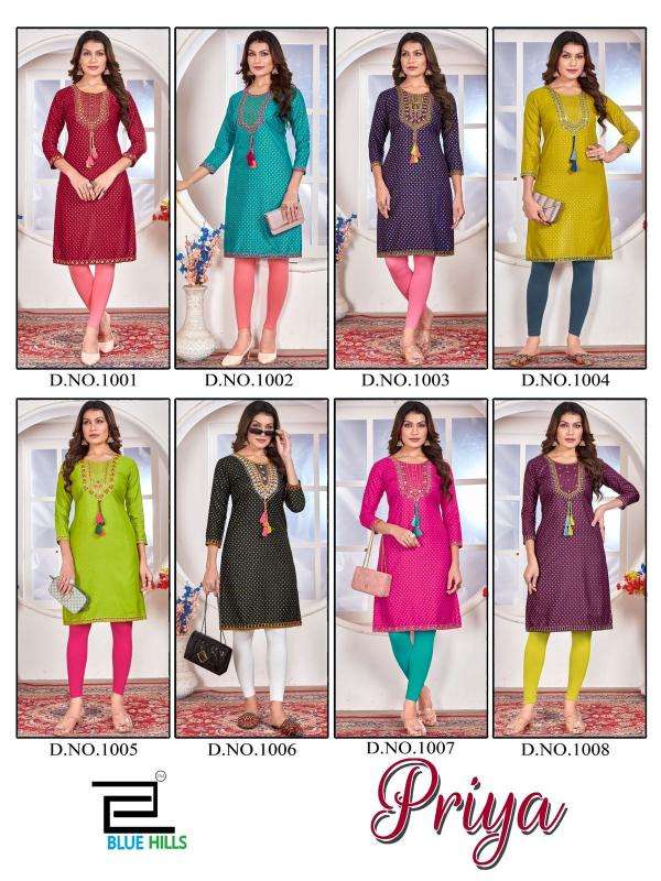 BLUE HILLS Priya Surat Kurtis for sale