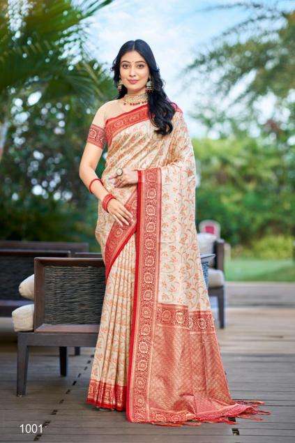 Bunawat Ambika Silk Zari Weaving Silk Wholesale Sarees in Mumbai