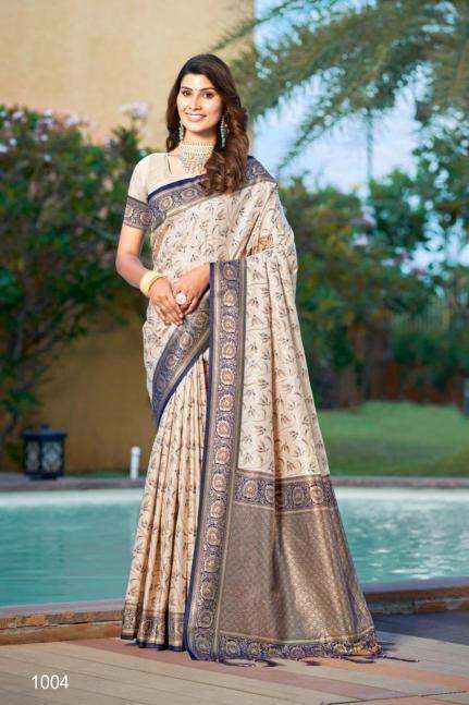 Bunawat Ambika Silk Zari Weaving Silk Wholesale Sarees in Mumbai