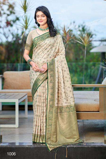 Bunawat Ambika Silk Zari Weaving Silk Wholesale Sarees in Mumbai