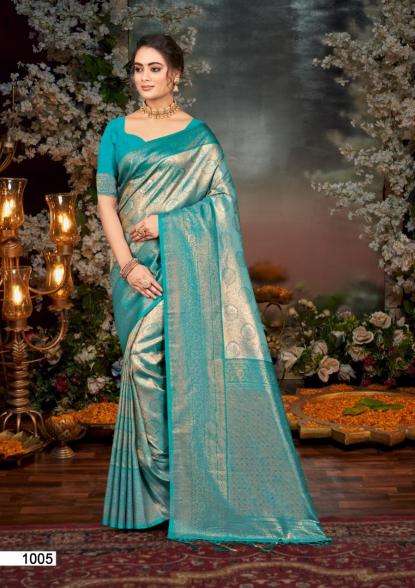 BUNAWAT Kalanidhi 05 Kanjivaram Silk Saree suppliers in Kolkata