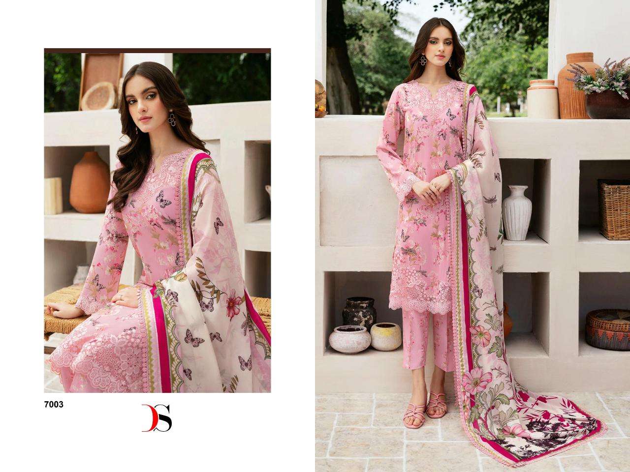 Deepsy Ramsha Rangrez Luxury Lawn 24 Vol 2 Cotton Dupatta Salwar Kameez wholesale shops in Mumbai