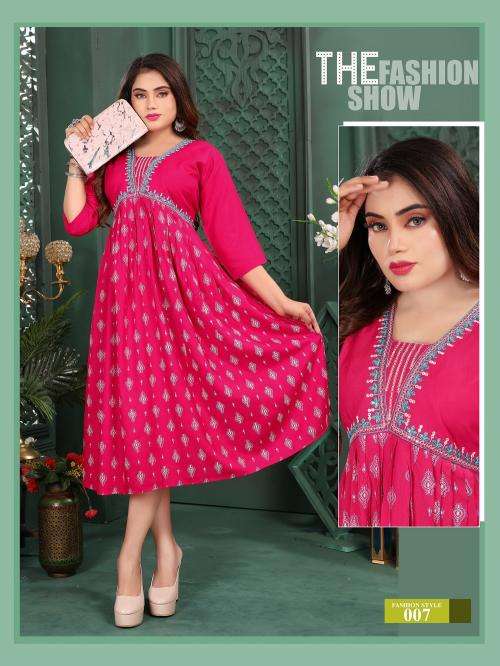 Fashion Talk Iqra Cheap Kurtis in Mumbai wholesale market